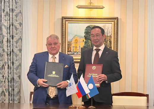 Айсен Николаев и Михаил Ковульчук
