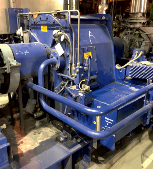 Работы по малой инспекции гидромуфты VOITH TURBO